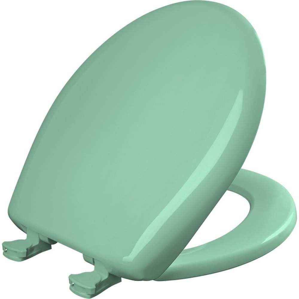 Bemis 200SLOWT 165 Round Toilet Seat Ming Green Slow Close Plastic USA Made